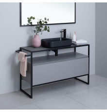 Тумба под раковину Allen Brau Priority 120 1.31004.PGM платина матовый