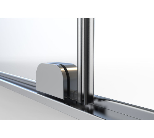 Душевой уголок Allen Brau Fantasy 140x80 3.11008.00 + 3.11011.00 хром