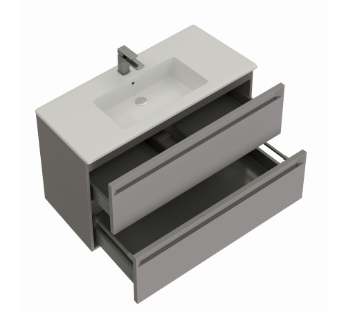 Тумба под раковину Allen Brau Eclipse 60 1.E1001.PGM 2.0 платина матовый