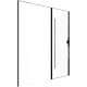Душевой уголок Allen Brau Priority 160x90 3.31039.BBA + 3.31045.BBA черный браш
