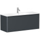 Тумба под раковину Allen Brau Gravity 120 1.370015.AM антрацит матовый
