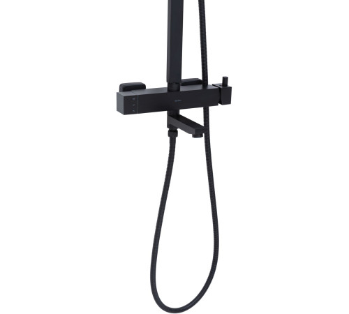 Душевая стойка Allen Brau Infinity 5.21029-31 черный матовый