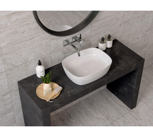 Раковина накладная Allen Brau Priority 50 4.31002.20 белый глянец