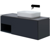 Тумба под раковину Allen Brau Infinity 120 1.21008.AM R антрацит матовый