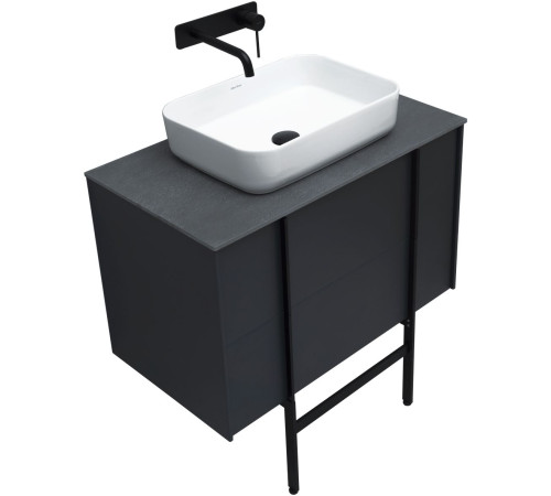 Тумба под раковину Allen Brau Reality 80 1.32005.AM антрацит матовый