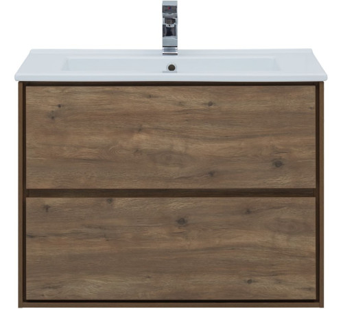 Тумба под раковину Aquanet Милан 85 дуб рустикальный