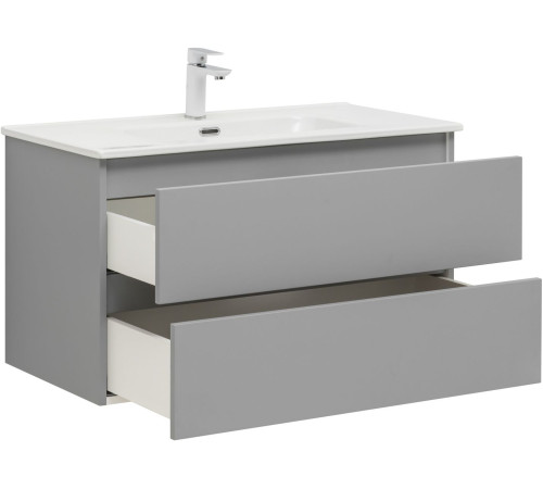 Тумба под раковину Aquanet Вега 2.0 90 мисти грин