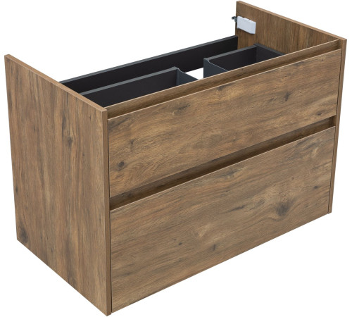 Тумба под раковину Aquanet Nova Lite 2.0 90 дуб рустикальный, правая