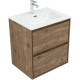 Тумба под раковину Aquanet Милан 60 дуб рустикальный