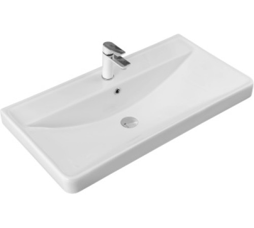 Раковина Aquanet Ирис 90 белая