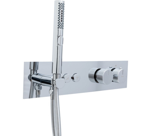 Смеситель для ванны Allen Brau Liberty 5.33010-00 (с внутренней частью, 2 хода) хром