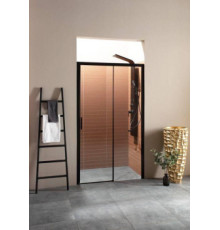 Душевая дверь Aquanet Pleasure AE60-N-130H200U-BT 130, прозрачное стекло