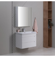 Мебель для ванной Aquanet София 80 белый глянец (2 ящика)