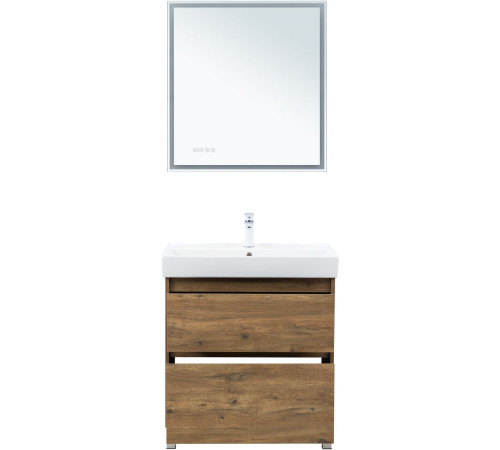 Тумба под раковину Aquanet Nova Lite 2.0 75 напольная, дуб рустикальный