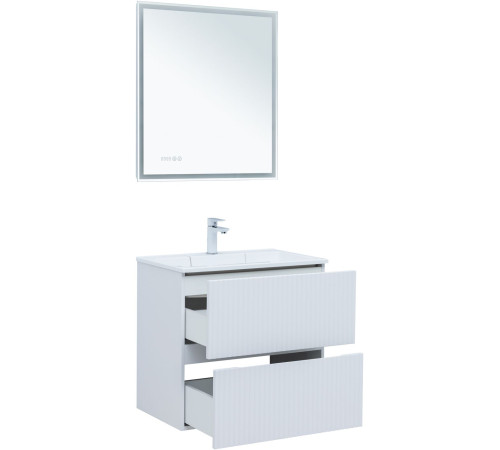 Тумба под раковину Aquanet Джейн 70 белый матовый