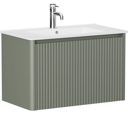 Тумба под раковину Allen Brau Gravity 80 1.370017.CGM олива матовый