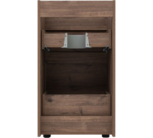 Тумба под раковину Aquanet Токио 48 дуб веллингтон (напольная 2 ящика)