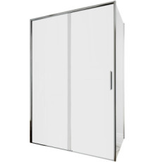 Душевой уголок Aquanet Pleasure Evo 130x100 AE65-130x100-CT профиль хром, прозрачное стекло