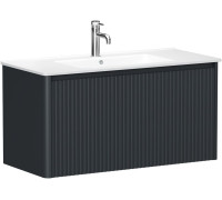 Тумба под раковину Allen Brau Gravity 100 1.370018.AM антрацит матовый