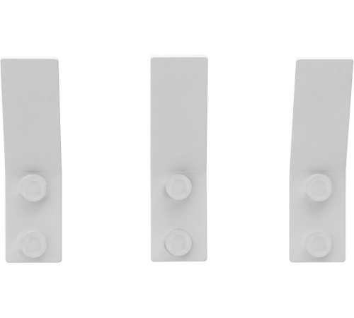 Крючок для полотенец Aquanet Магнум белый матовый