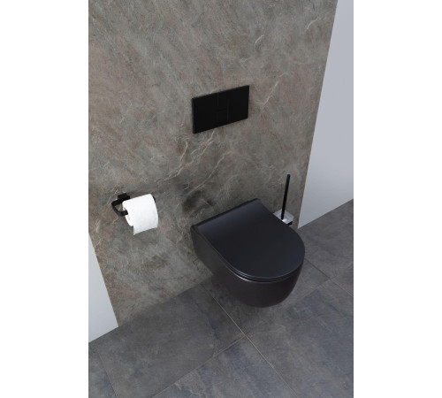 Чаша подвесного унитаза Allen Brau Priority 4.31002.31 черный матовый