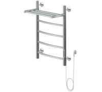 Полотенцесушитель электрический Aquanet Romeo 60х40 Тэн справа, с полкой
