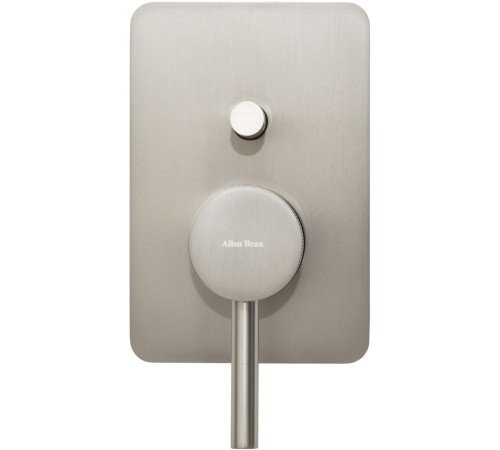 Смеситель для душа Allen Brau Priority X2 5.31011-BN (с внутренней частью, 2 выхода) никель браш