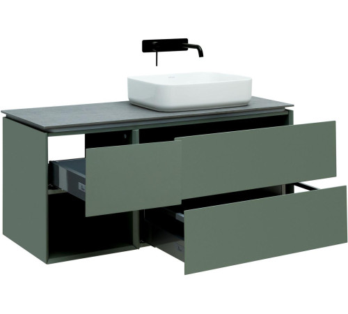 Тумба под раковину Allen Brau Infinity 120 1.21007.CGM R олива матовый