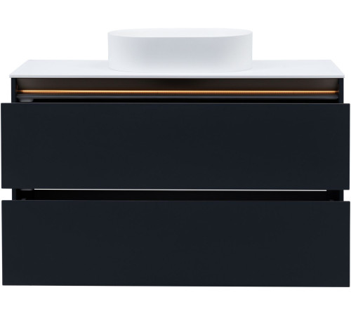 Тумба под раковину Allen Brau Activity 120 1.34015.AM антрацит матовый/олива браш