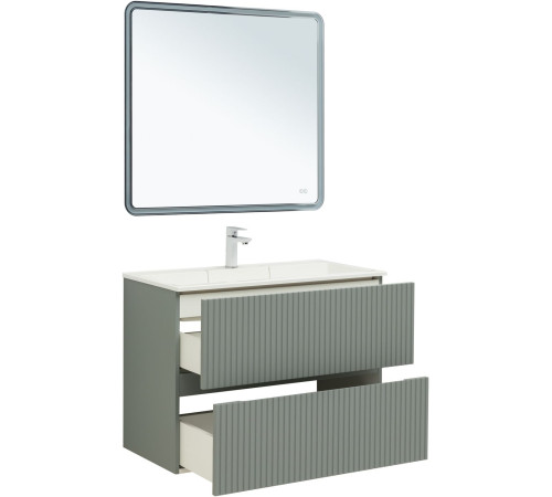 Тумба под раковину Aquanet Джейн 90 мисти грин