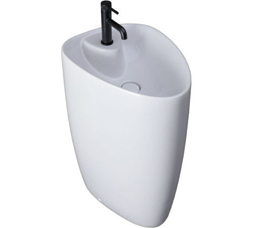 Раковина напольная Allen Brau Infinity 4.21015.20 белый глянец