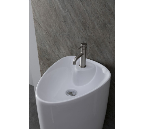 Раковина напольная Allen Brau Infinity 4.21015.20 белый глянец