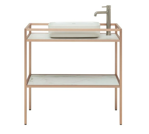 Консоль под раковину Allen Brau Liberty 90 1.33004.60 медь браш