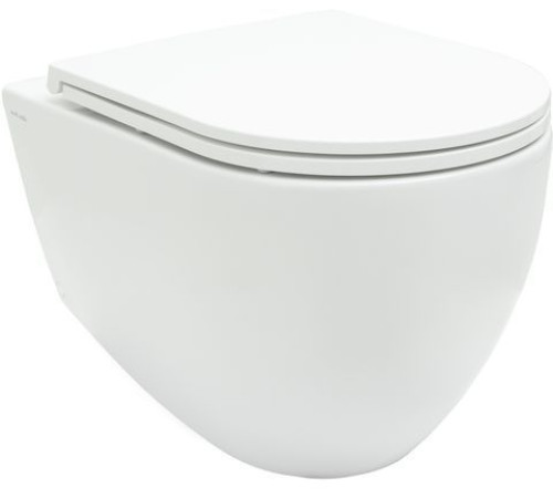 Чаша подвесного унитаза Allen Brau Reality 4.32006.20 белый глянец