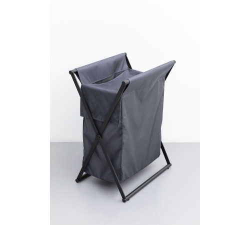 Корзина для белья Allen Brau Priority черный/серый