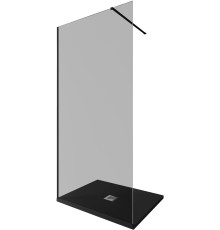 Душевая перегородка Allen Brau Infinity 1 100 3.21016.BBA.T черный браш