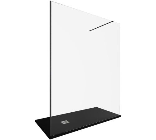 Душевая перегородка Allen Brau Infinity 1 160 3.21033.BBA черный браш