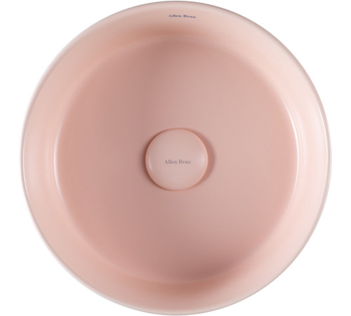 Раковина накладная Allen Brau Fantasy Romb 36 4.11033.SM розовый