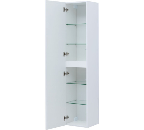 Шкаф-пенал Aquanet Арт 35 белый матовый