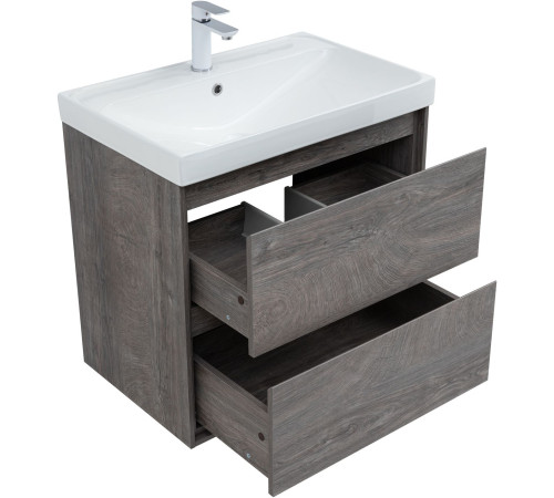 Тумба под раковину Aquanet Милан 70 дуб рошелье