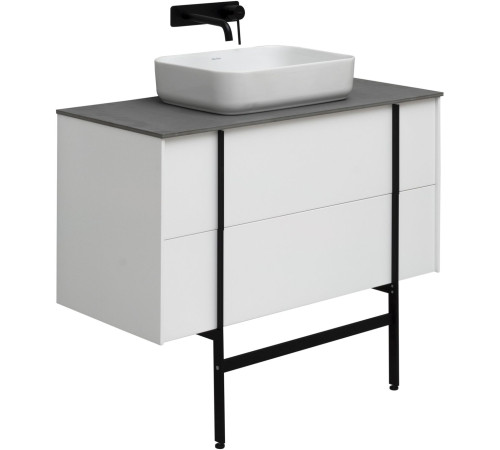 Тумба под раковину Allen Brau Reality 100 1.32007.WM белый матовый