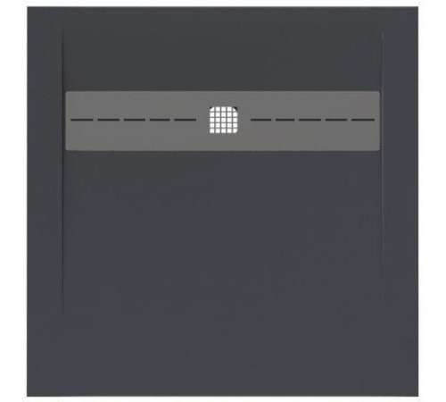 Душевой поддон Allen Brau Infinity 90x90 8.21001-AM антрацит