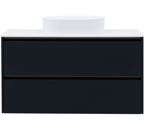 Тумба под раковину Allen Brau Activity 120 1.34015.AM антрацит матовый/олива браш