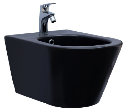 Биде подвесное Aquanet Lake LAKE-B2B черный матовый