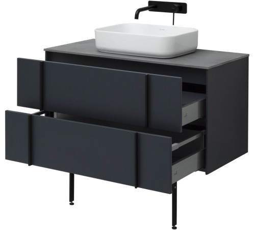 Тумба под раковину Allen Brau Reality 100 1.32007.AM антрацит матовый