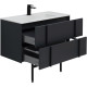 Тумба под раковину Allen Brau Reality 90 1.32006.AM антрацит матовый