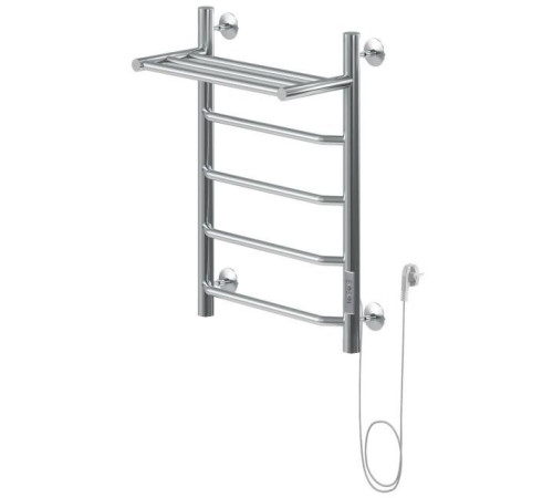 Полотенцесушитель электрический Aquanet Fiona 60х40 Тэн справа, с полкой