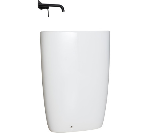 Раковина напольная Allen Brau Infinity 4.21016.20 белый глянец