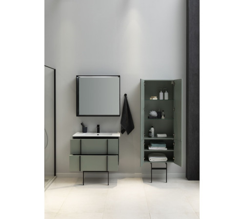 Тумба под раковину Allen Brau Reality 100 1.32007.CGM олива матовый