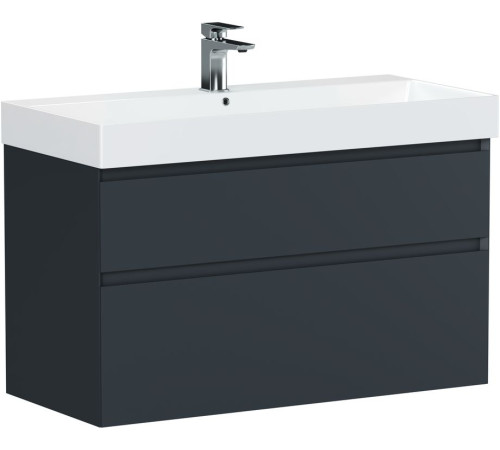 Тумба под раковину Allen Brau Infinity 100 1.210027.AM антрацит матовый